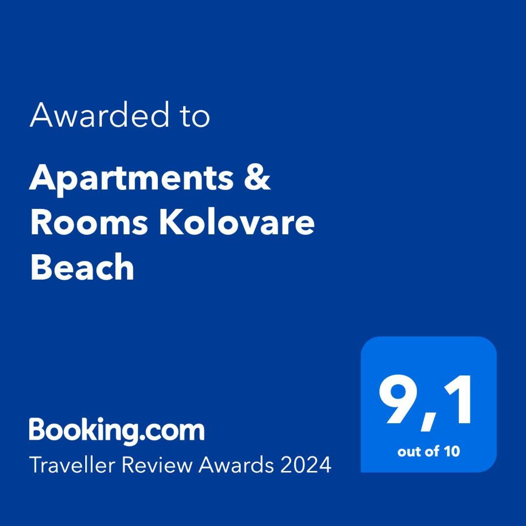 Apartments & Rooms Kolovare Beach 3, Zadar Extérieur photo